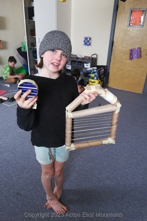 Learners at Acton Academy East Mountains private school near Albuquerque, New Mexico offering an outdoor-centric, hands-on alternative to home-schooling