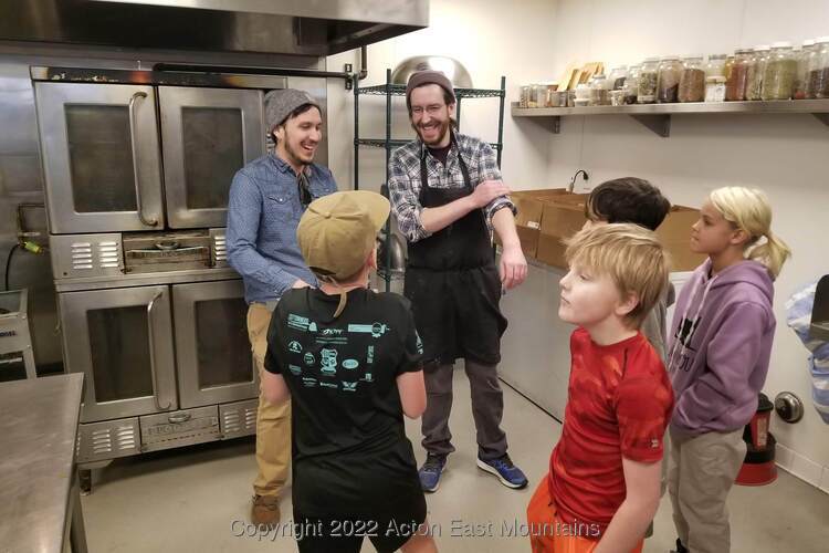 Learners from Acton Academy East Mountains private school near Albuquerque, New Mexico on a field trip to NM fungi and Los Poblanos.