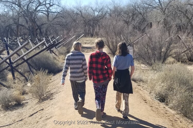 Learners at Acton Academy East Mountains outdoor-centric private school near Albuquerque, New Mexico.